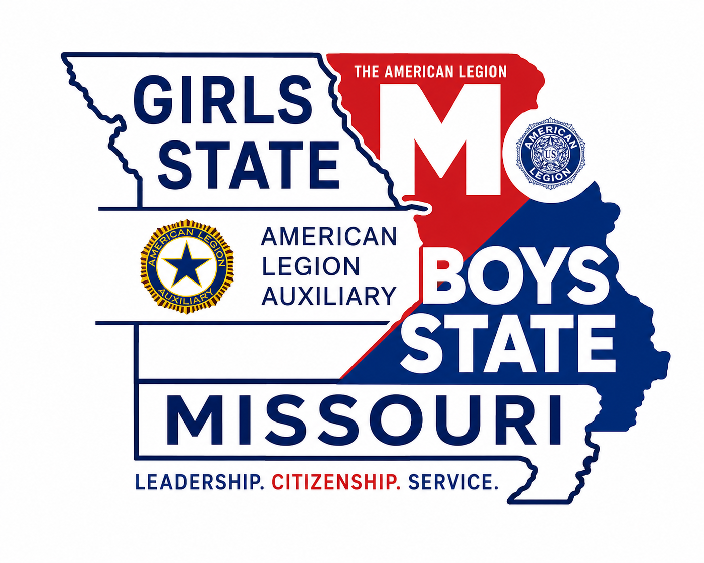 Missouri Boys/Girls State logo
